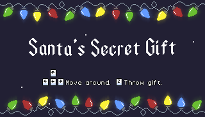 Santa's Secret Gift Game.