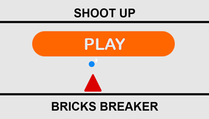 Shoot Up Bricks Breaker Game.