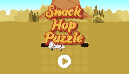 Snack Hop Puzzle Game.