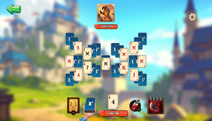 Solitaire Kingdom Game.