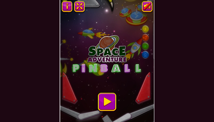 Space Adventure Pinball Game.