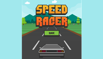 Speed Racer Game.