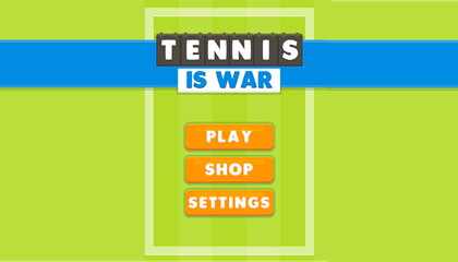 Tennis is War Game.