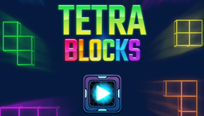 Tetra Blocks Game.