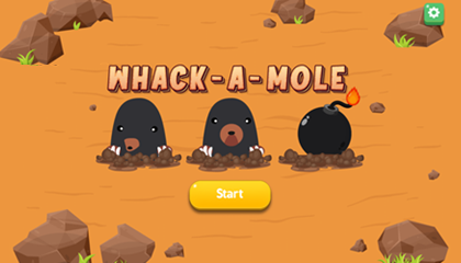 Whack A Mole Game: Free Online Hit the Moles Video Game for Kids